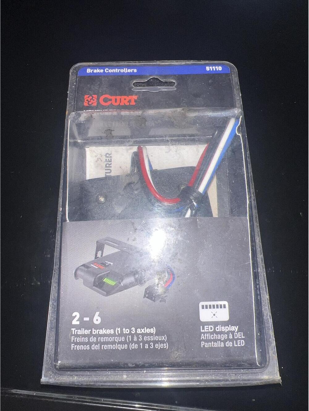 Curt 51110 Electrical Venturer Brake Control Quick Plug Equipped